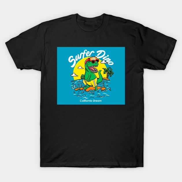 Dino boba T-Shirt by timegraf